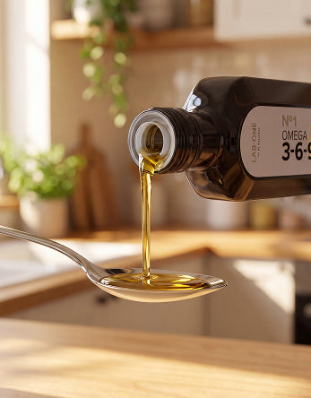 N°1 Omega 3-6-9 - kompletní sada omega v 1 čajové lžičce