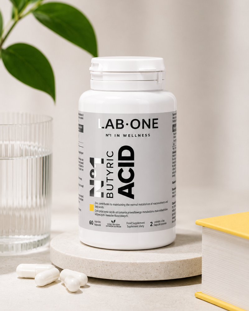 400 mg kyseliny máselné